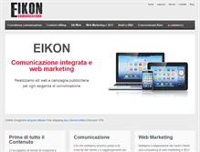 Tablet Screenshot of eiko.it